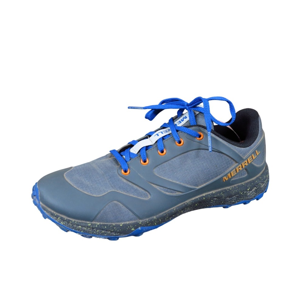 Merrell Altalight Low Kids Hiking Shoe Size 7 Trail Outdoor Grey Blue MK262591